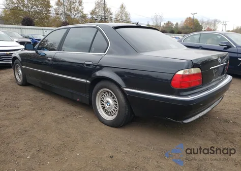 2001 BMW 740 Il z USA, uszkodzony, nr VIN WBAGH83431DP33588
